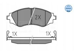 025 232 3417/W Klocek Hamulcowy Kpl. Przód , Pasuje Do: Chevrolet Epic