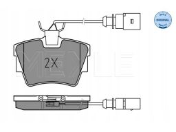025 232 2416/W Klocek Hamulcowy Kpl. Tył , Pasuje Do: Vw Multivan T5,