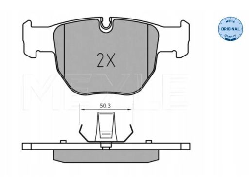 025 233 9719 Klocek Hamulcowy Kpl. Przód , Pasuje Do: Land Rover Range