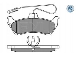 025 231 9017/Pd Klocek Hamulcowy Kpl. Tył , Pasuje Do: Mercedes M (W16