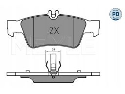 025 233 3516/Pd Klocek Hamulcowy Kpl. Tył (Z Podkładką Wytłumiającą),