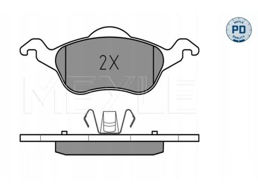 025 231 5419/Pd Klocek Hamulcowy Kpl. Przód , Pasuje Do: Ford Focus I