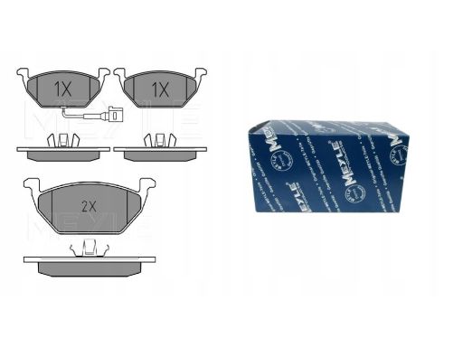 025 231 3119/Pd Klocek Hamulcowy Kpl. Przód , Pasuje Do: Audi A2, A3,