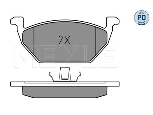 025 231 3119/Pd Klocek Hamulcowy Kpl. Przód , Pasuje Do: Audi A2, A3,