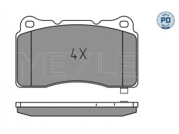 025 233 2516/Pd Klocek Hamulcowy Kpl. Przód (Z Podkładką Wytłumiającą)