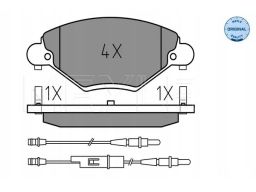 025 232 7717/W Klocek Hamulcowy Kpl. Przód , Pasuje Do: Citroen C5 I,