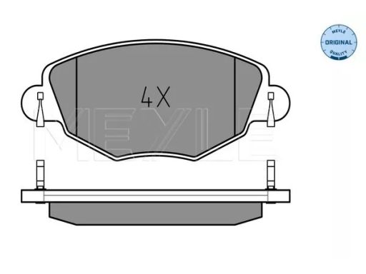 025 232 7918 Klocek Hamulcowy Kpl. Przód , Pasuje Do: Ford Mondeo Iii,