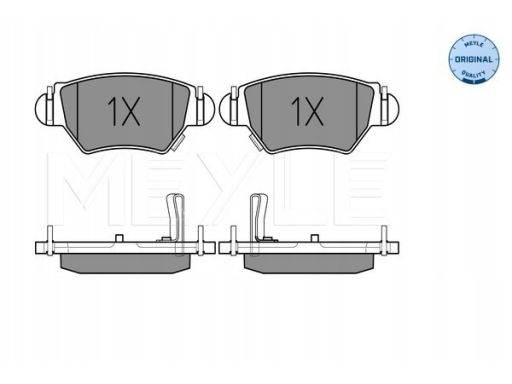 025 232 5817/W Klocek Hamulcowy Kpl. Tył , Pasuje Do: Opel Astra G, As