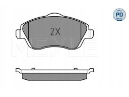 025 232 2517/Pd Klocek Hamulcowy Kpl. Przód , Pasuje Do: Opel Combo To