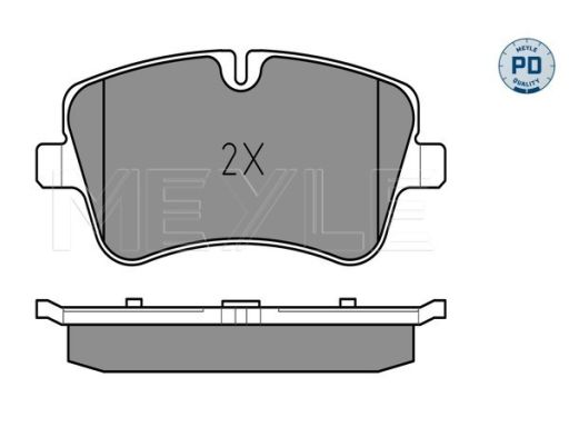 025 231 4419/Pd Klocek Hamulcowy Kpl. Przód , Pasuje Do: Mercedes C