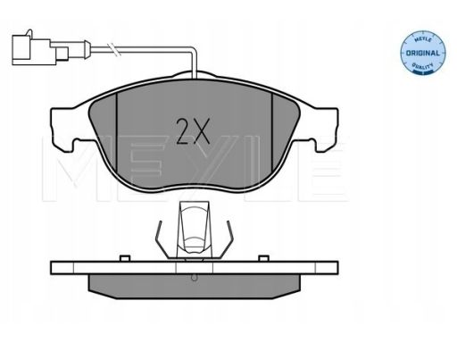 025 231 4119/W Klocek Hamulcowy Kpl. Przód , Pasuje Do: Alfa Romeo 147