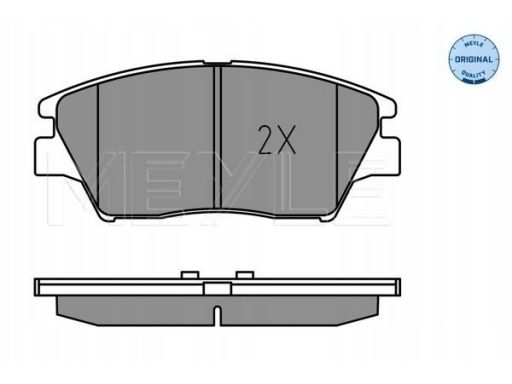 025 225 9018 Klocek Hamulcowy Kpl. Przód , Pasuje Do: Ssangyong Tivoli