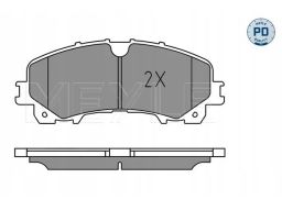 025 221 1716/Pd Klocek Hamulcowy Kpl. Przód , Pasuje Do: Infiniti Q50,