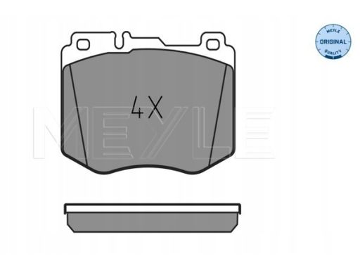 025 220 4718 Klocek Hamulcowy Kpl. Przód , Pasuje Do: Mercedes C (A205