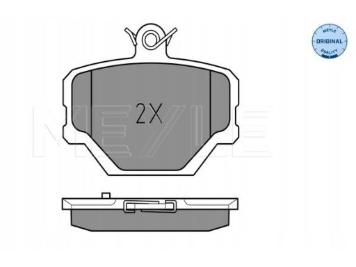 025 219 9915 Klocek Hamulcowy Kpl. Przód , Pasuje Do: Smart Cabrio,