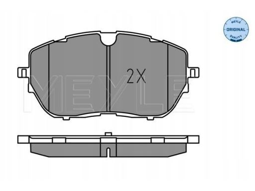 025 222 1818 Klocek Hamulcowy Kpl. Przód , Pasuje Do: Peugeot 308 Ii,