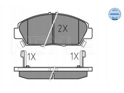 025 218 7918/W Klocek Hamulcowy Kpl. Przód , Pasuje Do: Honda Accord I
