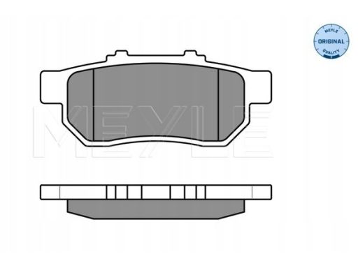 025 217 3813/W Klocek Hamulcowy Kpl. Tył , Pasuje Do: Honda Civic V, C