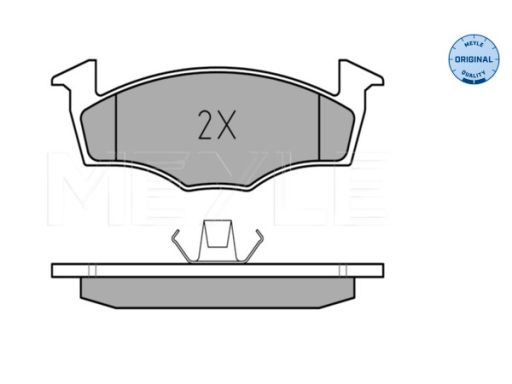 025 218 6817/W Klocek Hamulcowy Kpl. Przód , Pasuje Do: Skoda Fabia I,