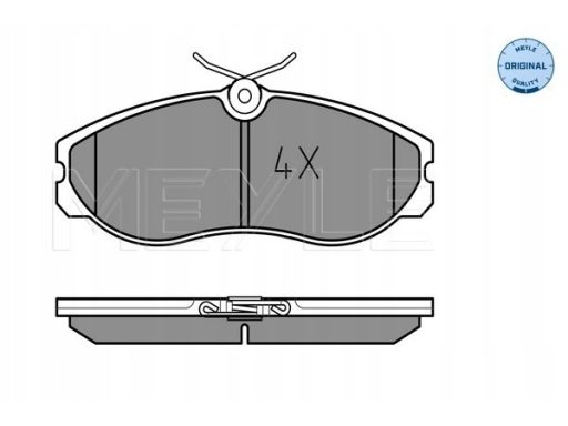 025 214 8115 Klocek Hamulcowy Kpl. Przód , Pasuje Do: Ford Maverick,