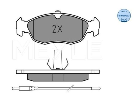 025 218 2717 Klocek Hamulcowy Kpl. Przód , Pasuje Do: Citroen Saxo, Xs