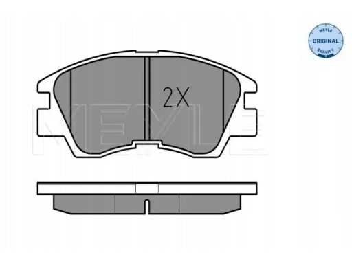 025 213 7316/W Klocek Hamulcowy Kpl. Przód , Pasuje Do: Mitsubishi L 3