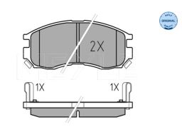 025 216 4716/W Klocek Hamulcowy Kpl. Przód , Pasuje Do: Dodge Avenger,
