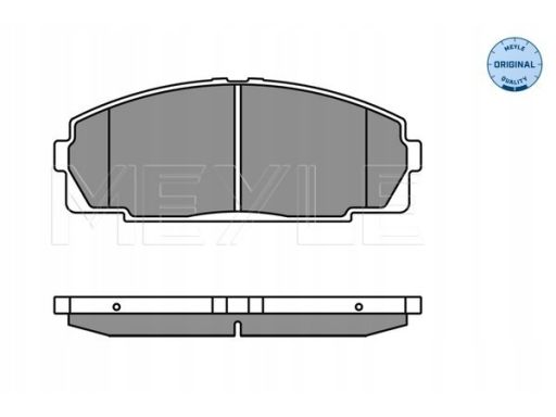 025 214 6815 Klocek Hamulcowy Kpl. Przód (Z Podkładką Wytłumiającą),