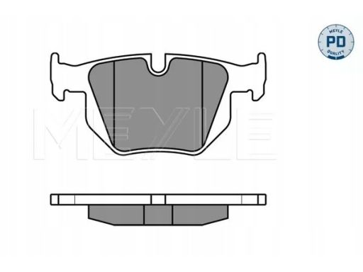 025 212 8217/Pd Klocek Hamulcowy Kpl. Tył , Pasuje Do: Bmw X5 (E70), X