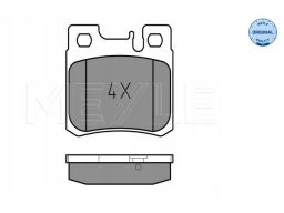 025 211 9715 Klocek Hamulcowy Kpl. Tył , Pasuje Do: Mercedes 124 (A124