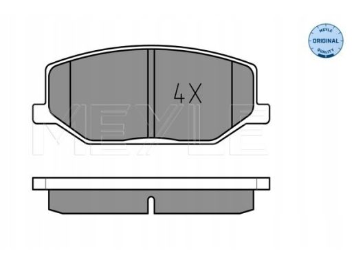 025 211 4215 Klocek Hamulcowy Kpl. Przód , Pasuje Do: Suzuki Jimny,
