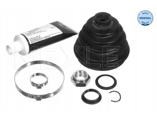 100 498 0076 Osłona Przegubu Przód/Zewnątrz (Fi: 25/86) (Dł.125) Pasuj