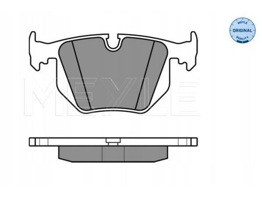 025 234 4717 Klocek Hamulcowy Kpl. Tył , Pasuje Do: Bmw 7 (E65, E66, E