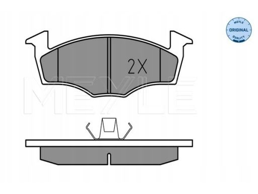 025 218 6615 Klocek Hamulcowy Kpl. Przód , Pasuje Do: Seat Cordoba,