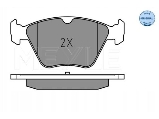 025 216 7020 Klocek Hamulcowy Kpl. Przód , Pasuje Do: Mercedes Clk (A2