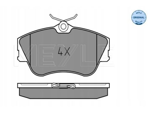 025 214 7919 Klocek Hamulcowy Kpl. Przód , Pasuje Do: Vw California T4