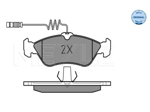 025 215 9218 Klocek Hamulcowy Kpl. Tył , Pasuje Do: Mercedes Sprinter