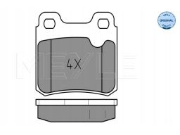 025 211 4015 Klocek Hamulcowy Kpl. Tył , Pasuje Do: Opel Astra F, Cali