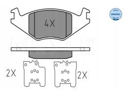 025 208 8917 Klocek Hamulcowy Kpl. Przód , Pasuje Do: Seat Cordoba,