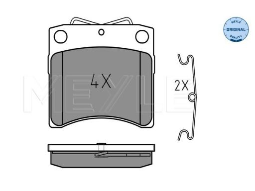 025 206 5217 Klocek Hamulcowy Kpl. Przód , Pasuje Do: Vw Transporter T