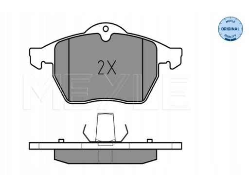 025 218 2919 Klocek Hamulcowy Kpl. Przód , Pasuje Do: Opel Astra G,