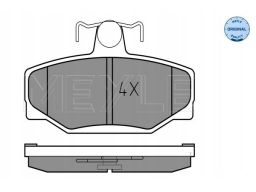 025 213 8513 Klocek Hamulcowy Kpl. Tył , Pasuje Do: Volvo 740, 760, 78