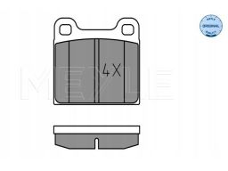 025 210 3515 Klocek Hamulcowy Kpl. Tył , Pasuje Do: Mercedes 123 (C123