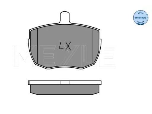 025 203 5918 Klocek Hamulcowy Kpl. Przód , Pasuje Do: Ford Transit,