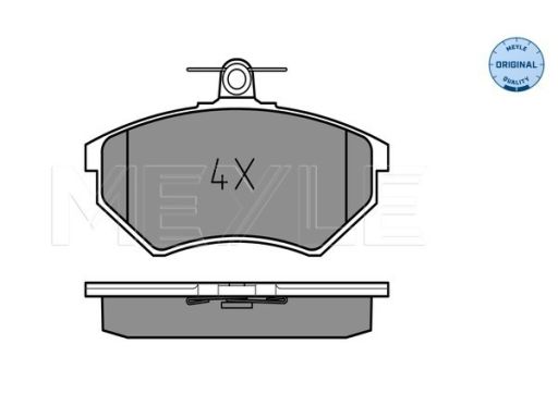 025 201 6819 Klocek Hamulcowy Kpl. Przód , Pasuje Do: Audi 80 B4,