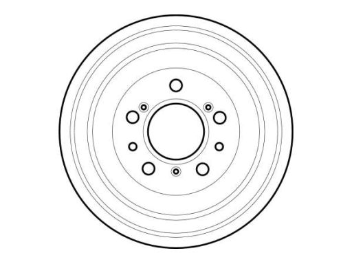 Db4023 Bęben Hamulcowy Tył Pasuje Do: Alfa Romeo Ar 6, Citroen C25, Ju