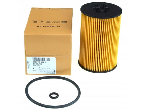 Filtr Oleju 03N115562B Vw Audi Seat Skoda 1.6 – 2.0 Tdi Oryginał Oem