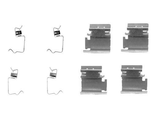 1 987 474 311 Zestaw Montażowy Klocka Hamulcowego Tył Pasuje Do: Ds Ds