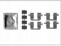 82539900 Zestaw Montażowy Klocka Hamulcowego Tył Pasuje Do: Nissan Juk
