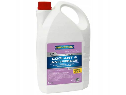 H0069I Rav Etc C12 Evo Conc 5L Koncentrat Do Chłodnic (Typ Płynu G12
